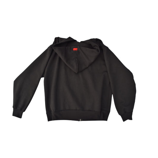basic zip-up hoodie