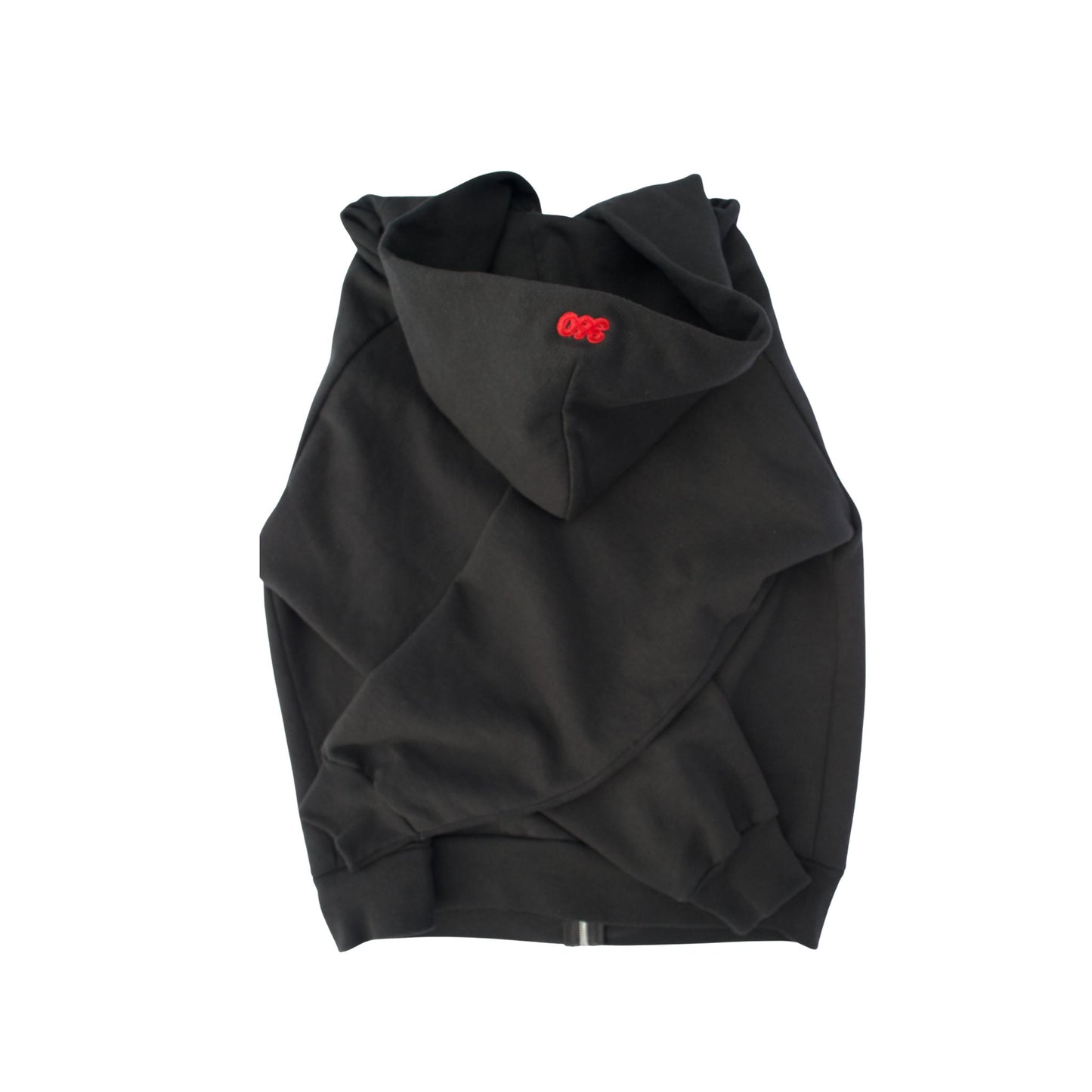 basic zip-up hoodie