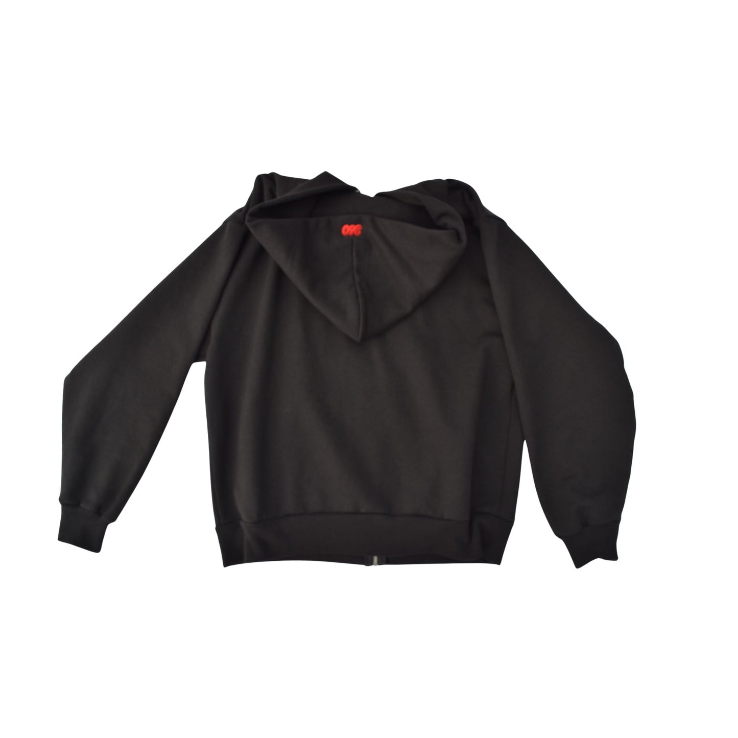 basic zip-up hoodie