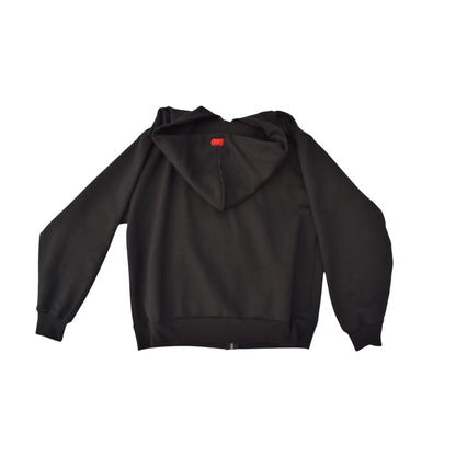 basic zip-up hoodie