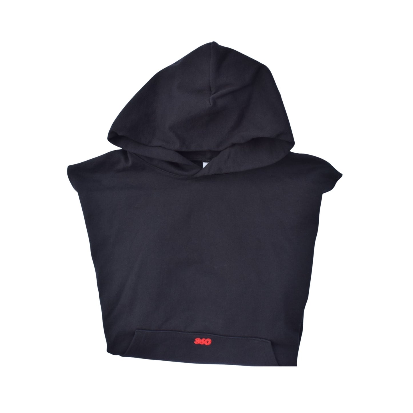 basic cutoff sweatshirt - pocket