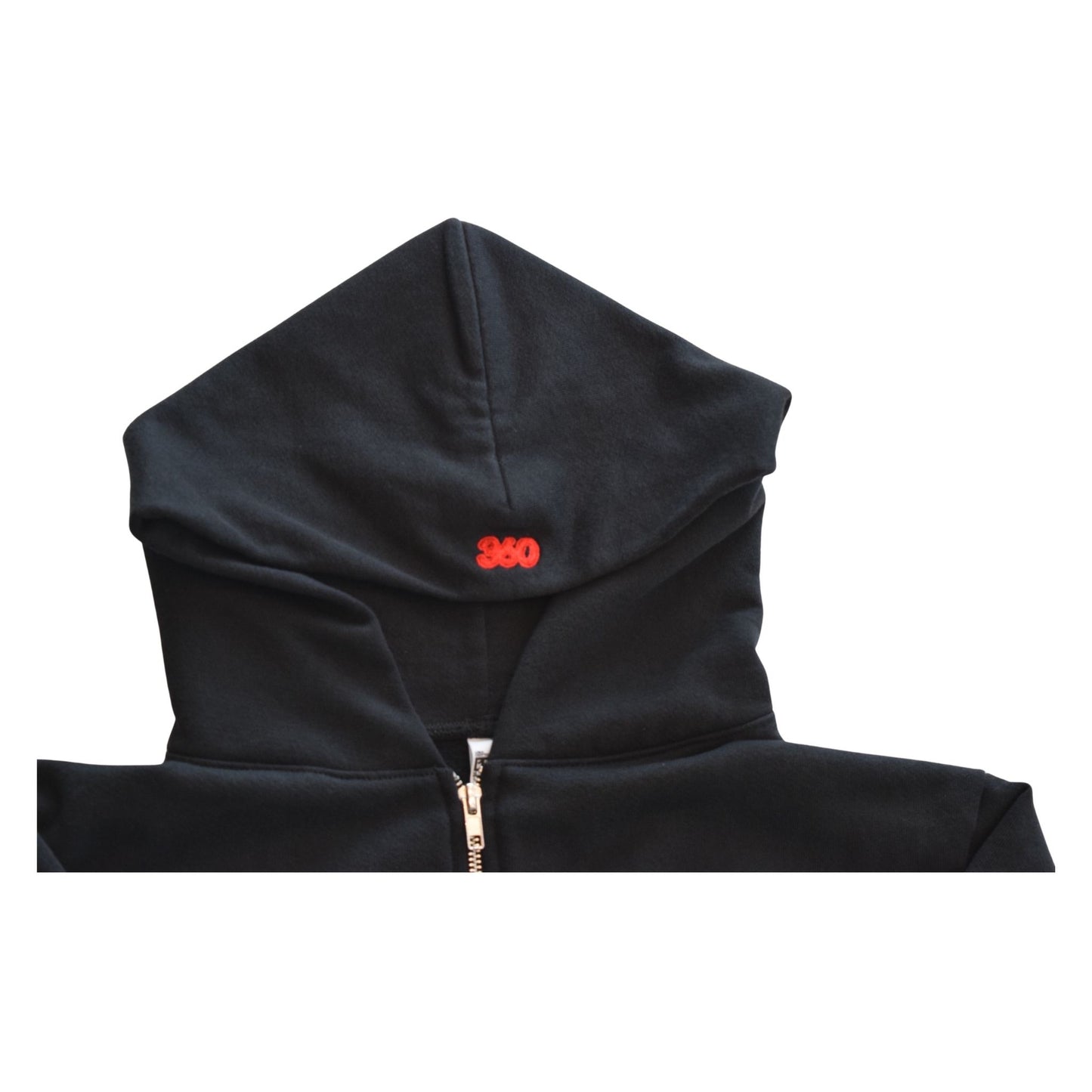 basic zip-up hoodie